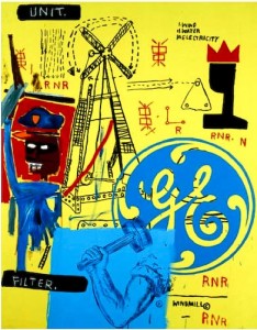 Basquiat-Warhol GE yelloe