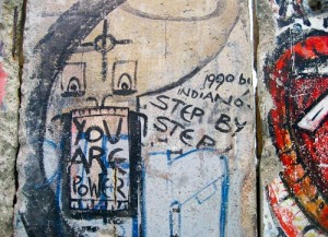Berlin wall step by stp