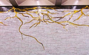 NYC Subway gold roots