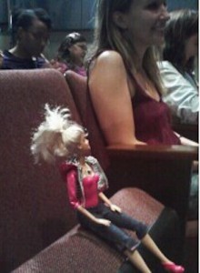 Barbie at theater UCLA 4tlr
