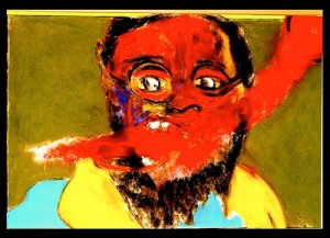 Art critic - spouts artspeak BS Pastel by DeWilton_4tlr