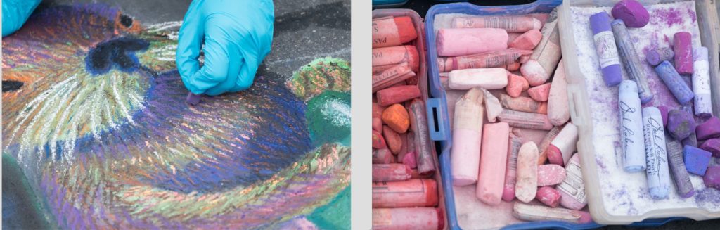 Diptych chalk fest j