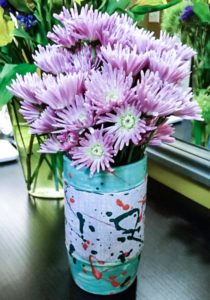 Ceramics with Susan finished vase
